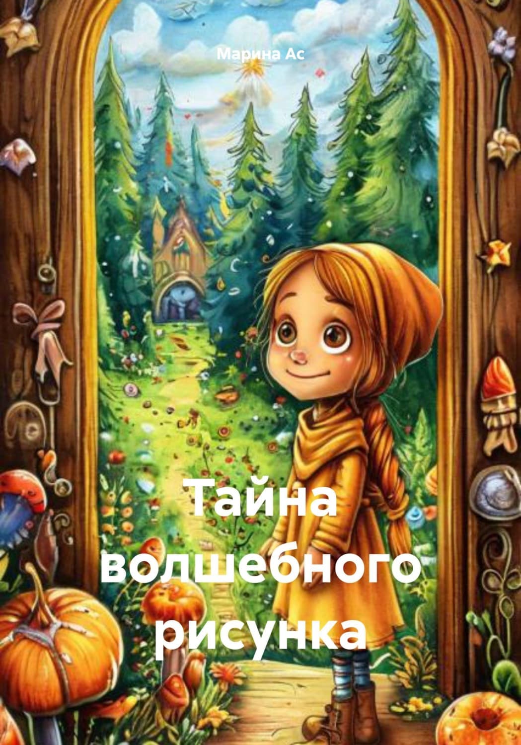 Обложка книги «Тайна волшебного рисунка» — Андерсон Марина