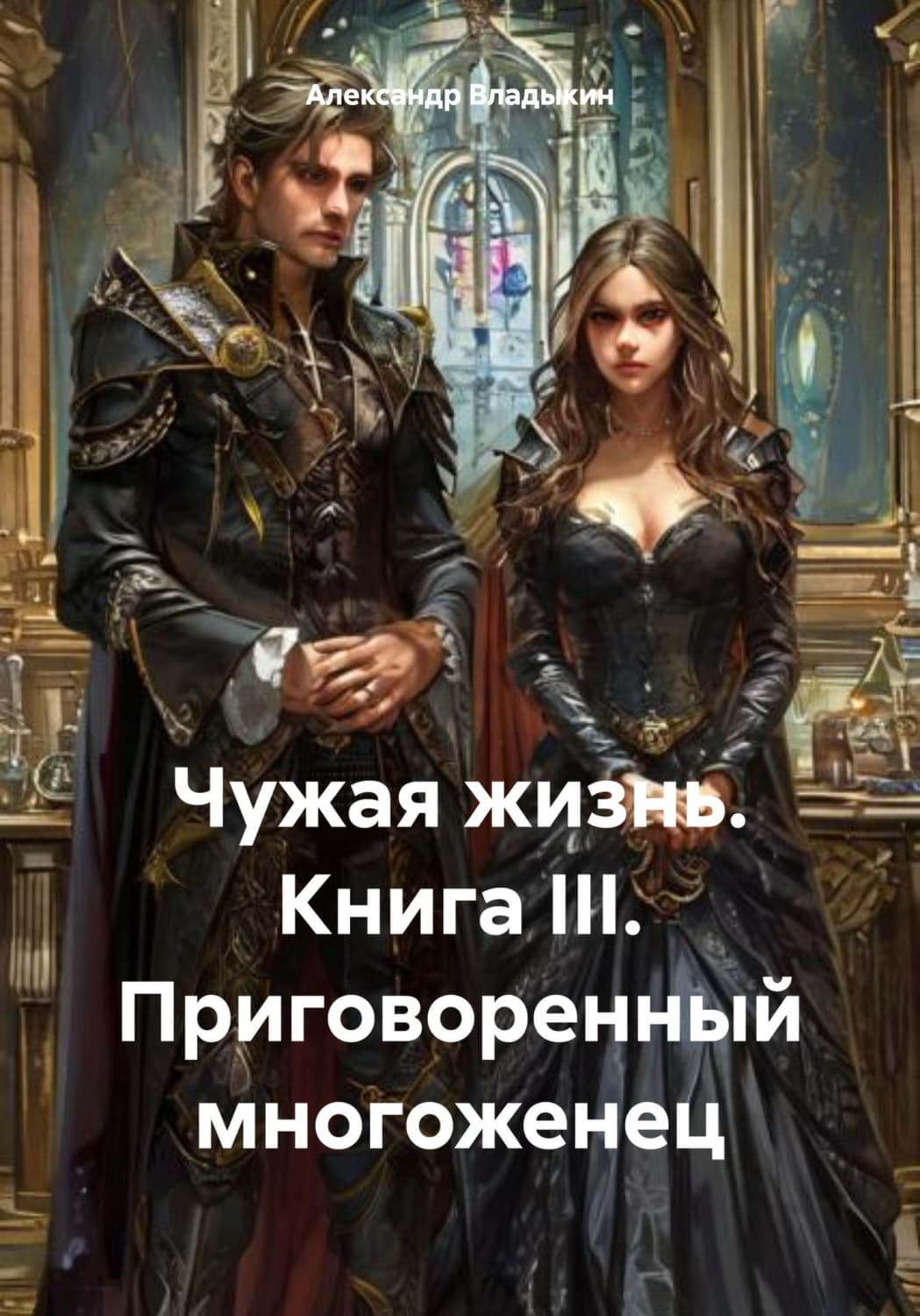 Обложка книги «Чужая жизнь. Книга III. Приговоренный многоженец» — Александр Владыкин