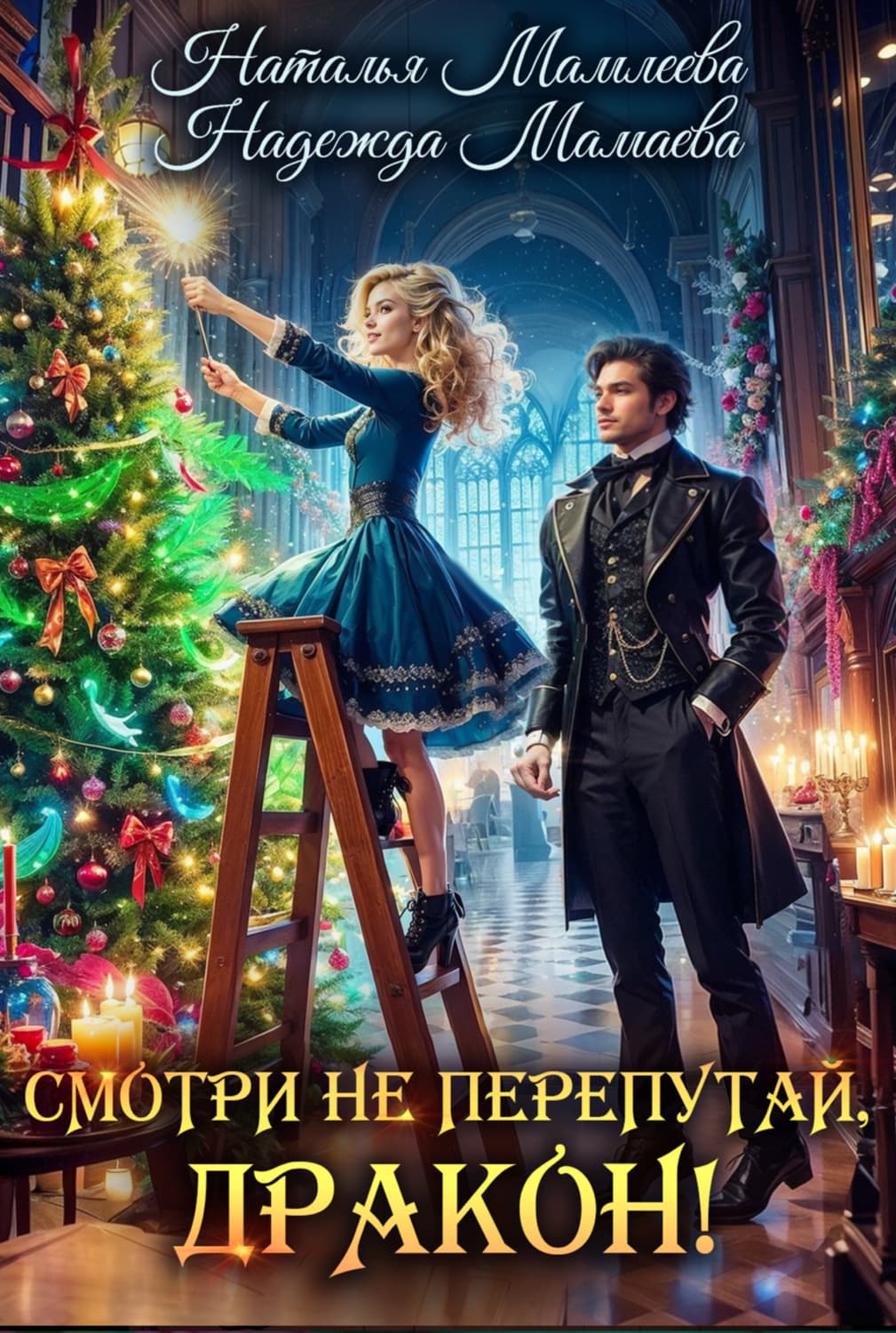Обложка книги «Смотри не перепутай, дракон!» — Надежда Мамаева