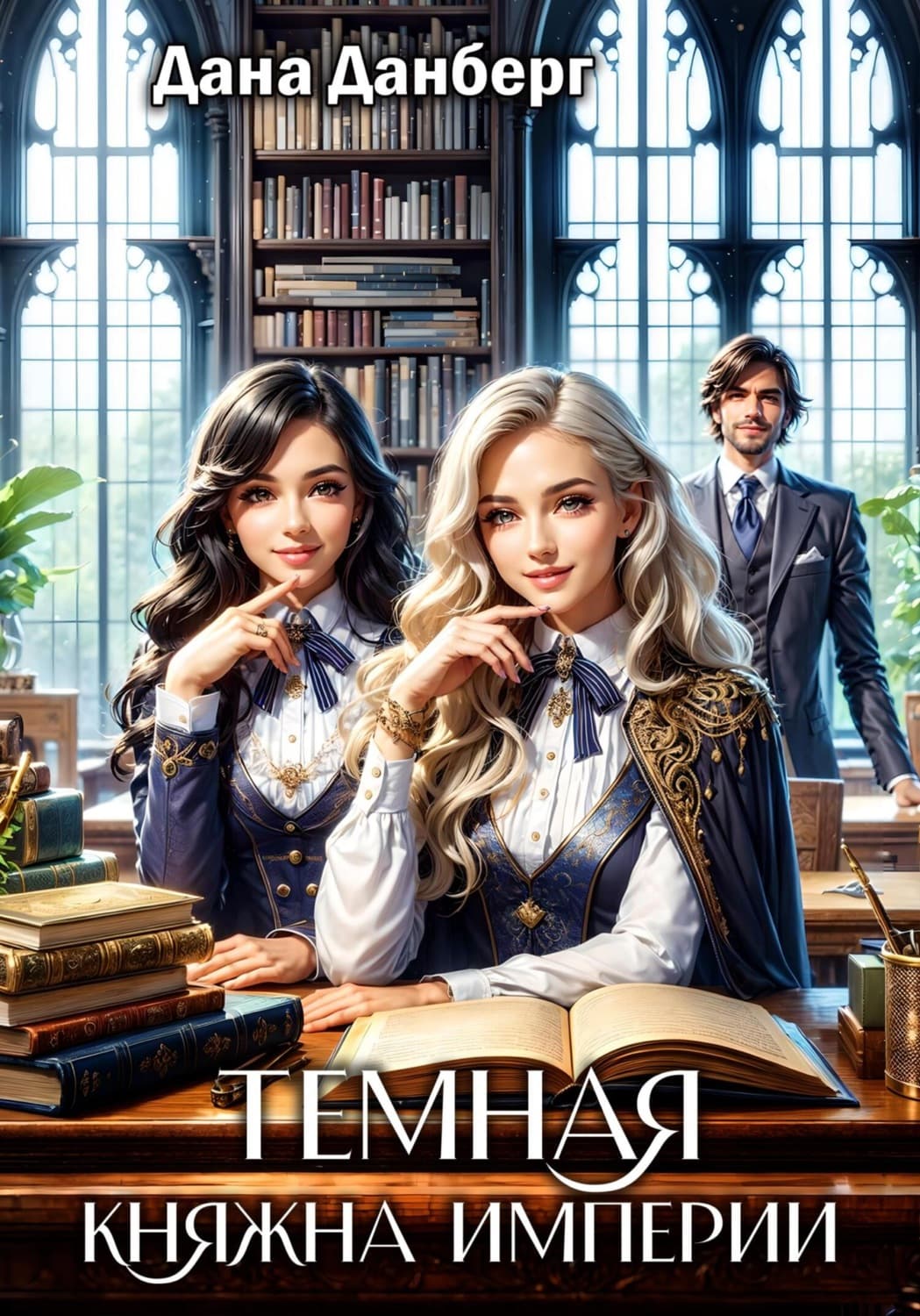 Обложка книги «Темная княжна Империи» — Дана Данберг