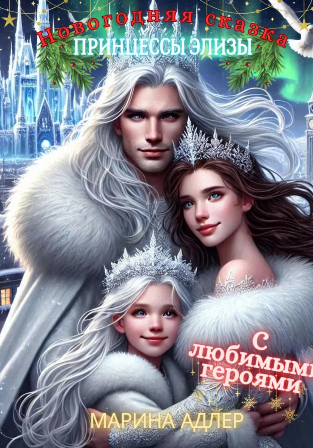 Обложка книги «Новогодняя сказка принцессы Элизы» — Андерсон Марина