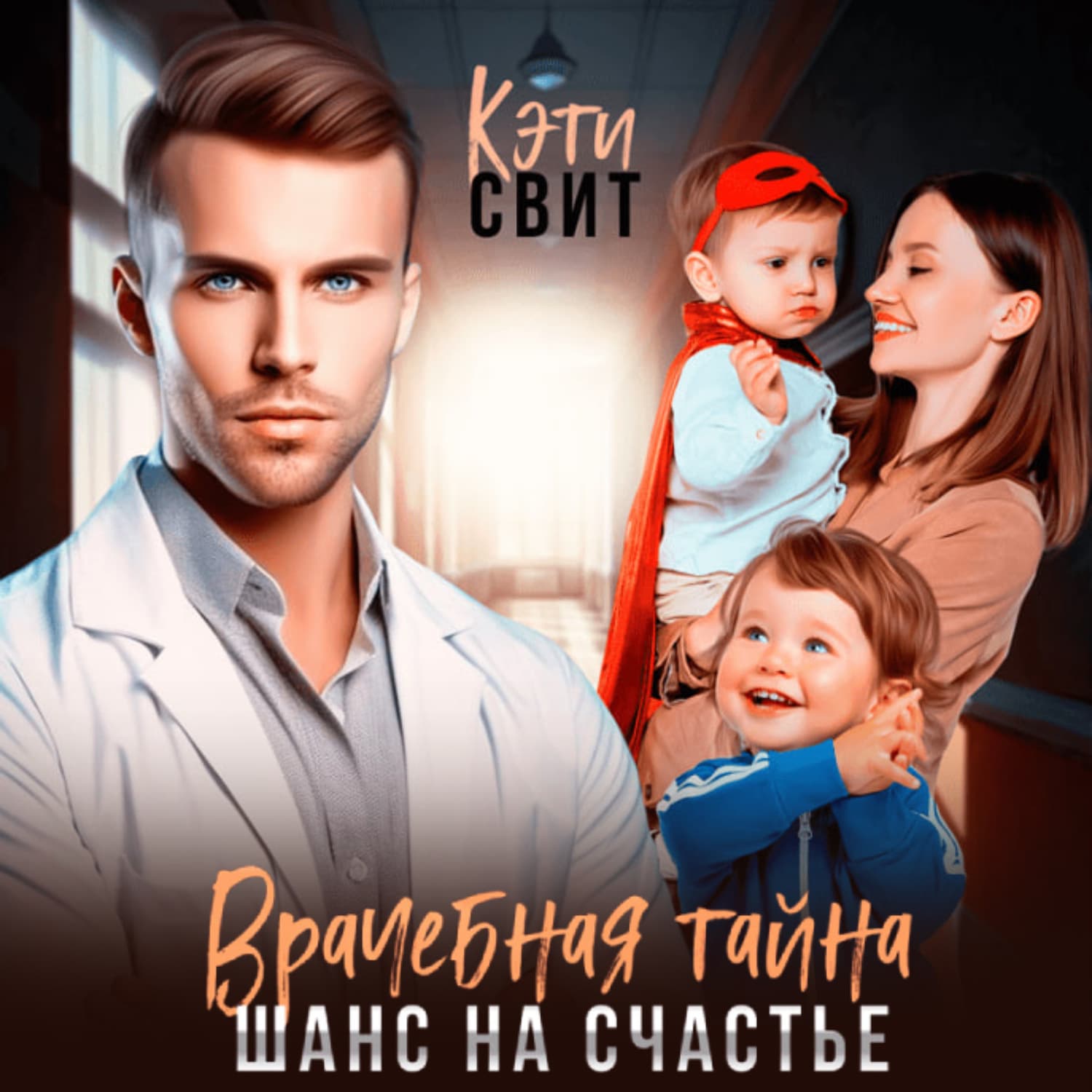 Обложка книги «Врачебная тайна. Шанс на счастье» — Кэти Свит