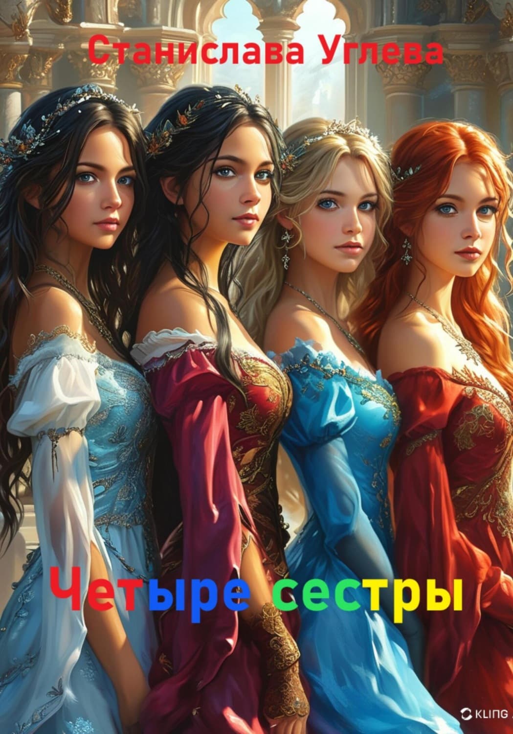 Обложка книги «Четыре сестры» — Станислава Углева