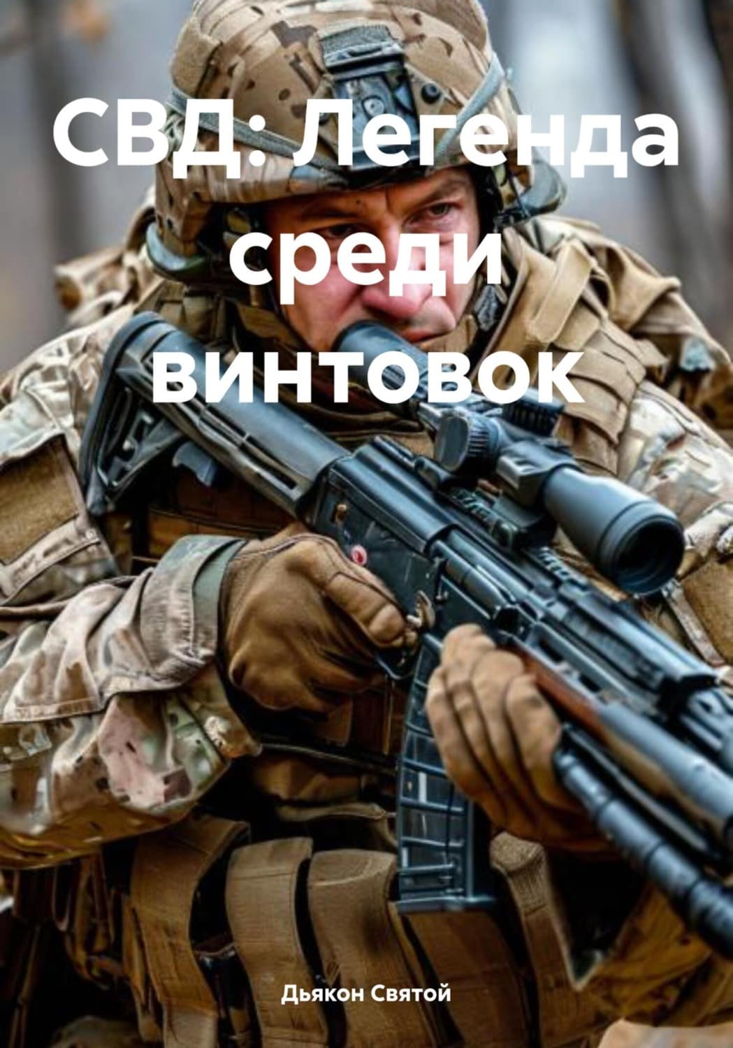 Обложка книги «СВД: Легенда среди винтовок» — Дьякон Джон Святой