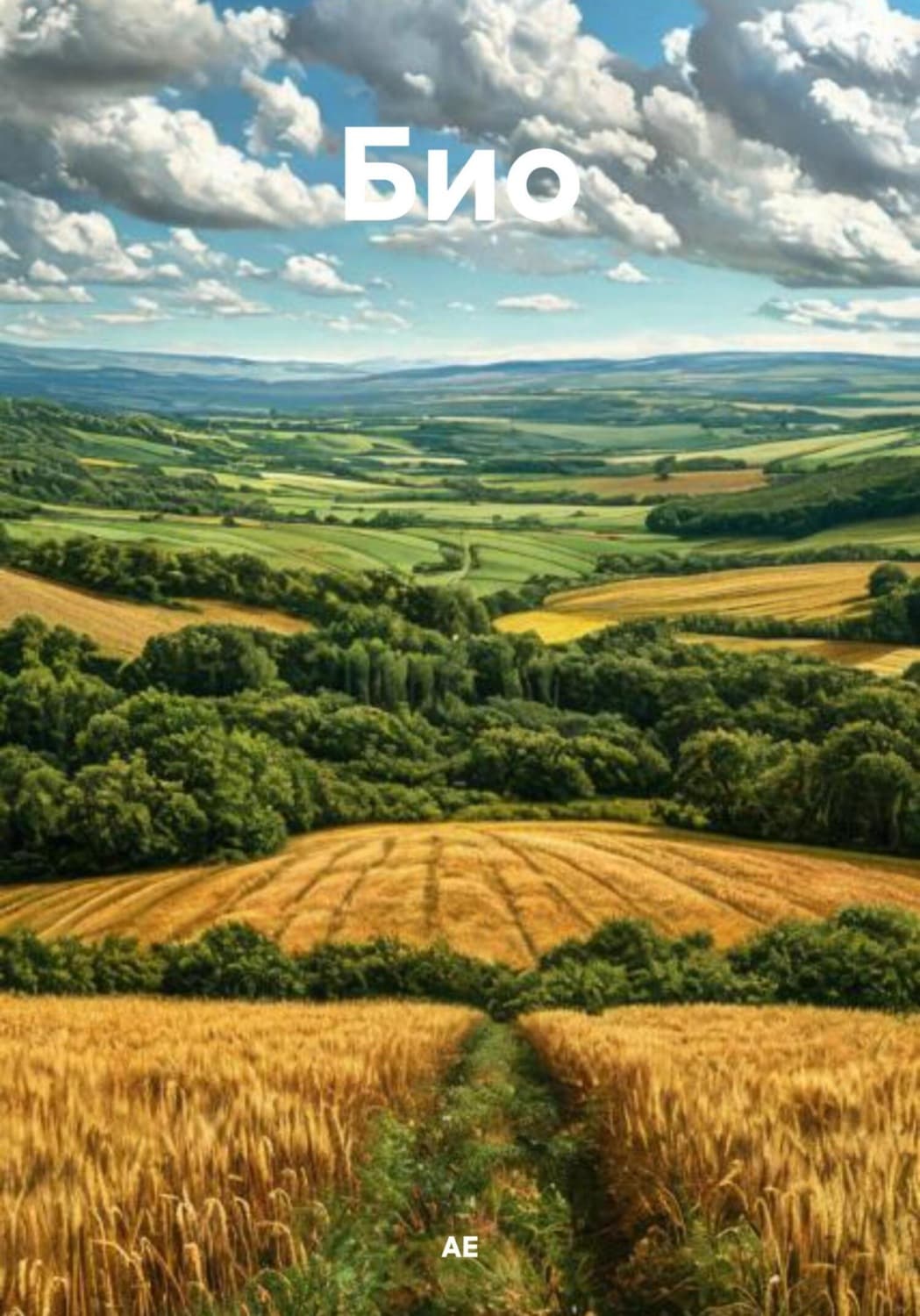Обложка книги «Био» — АЕ
