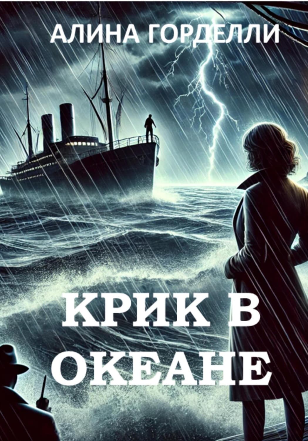Обложка книги «Крик в океане» — Грэй Алина