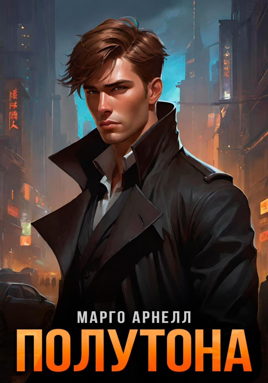Обложка книги «Полутона» — Марго Арнелл