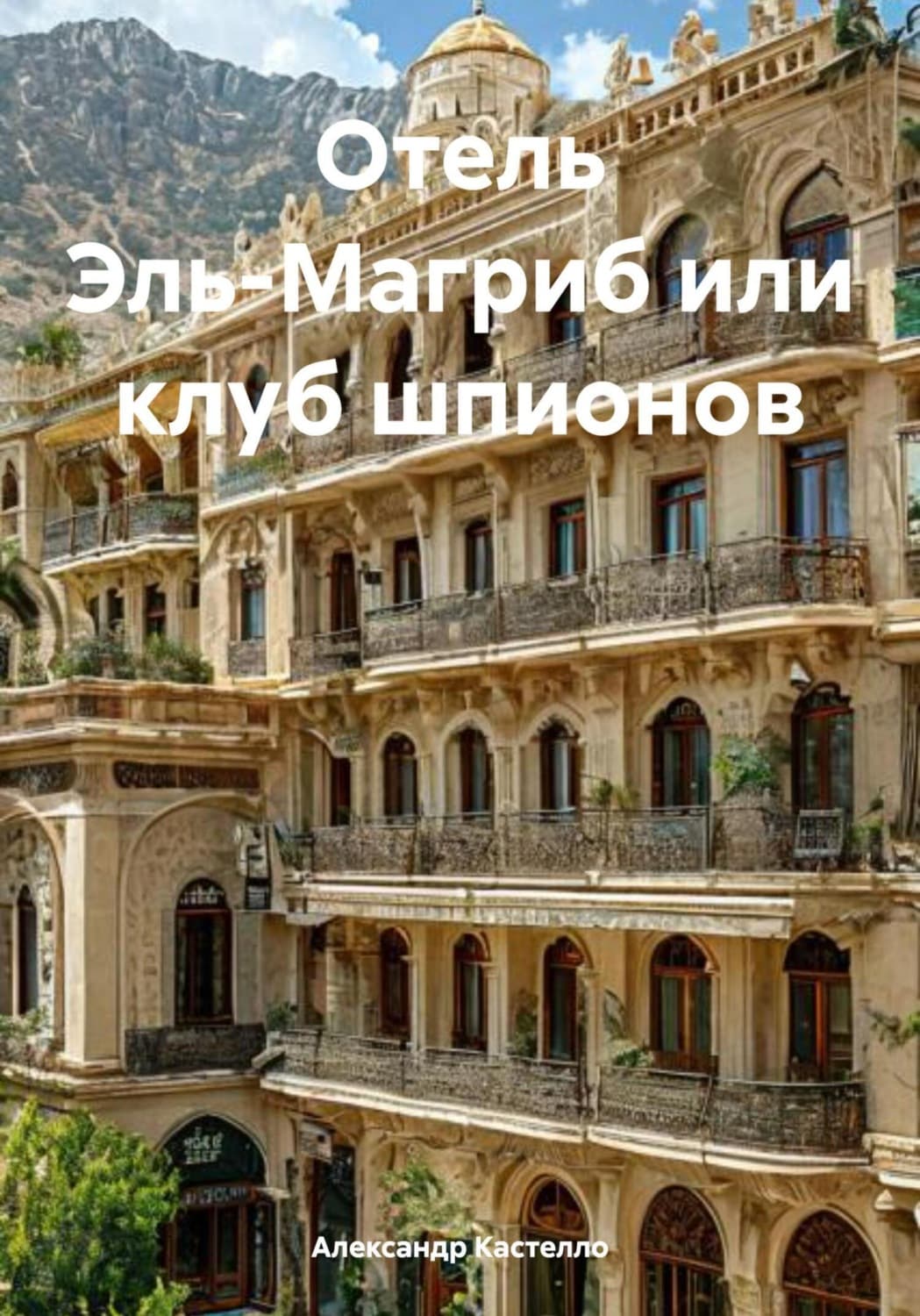 Обложка книги «Отель Эль-Магриб или клуб шпионов» — Александр Кастелло