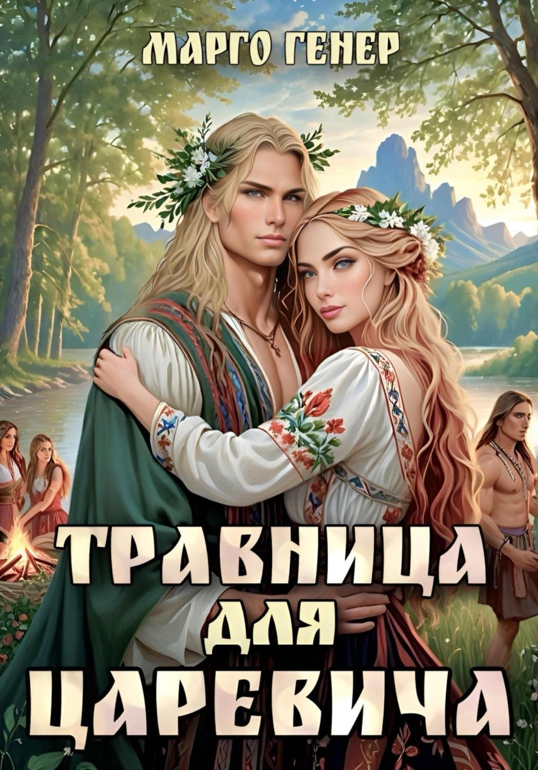 Обложка книги «Травница для царевича» — Марго Генер