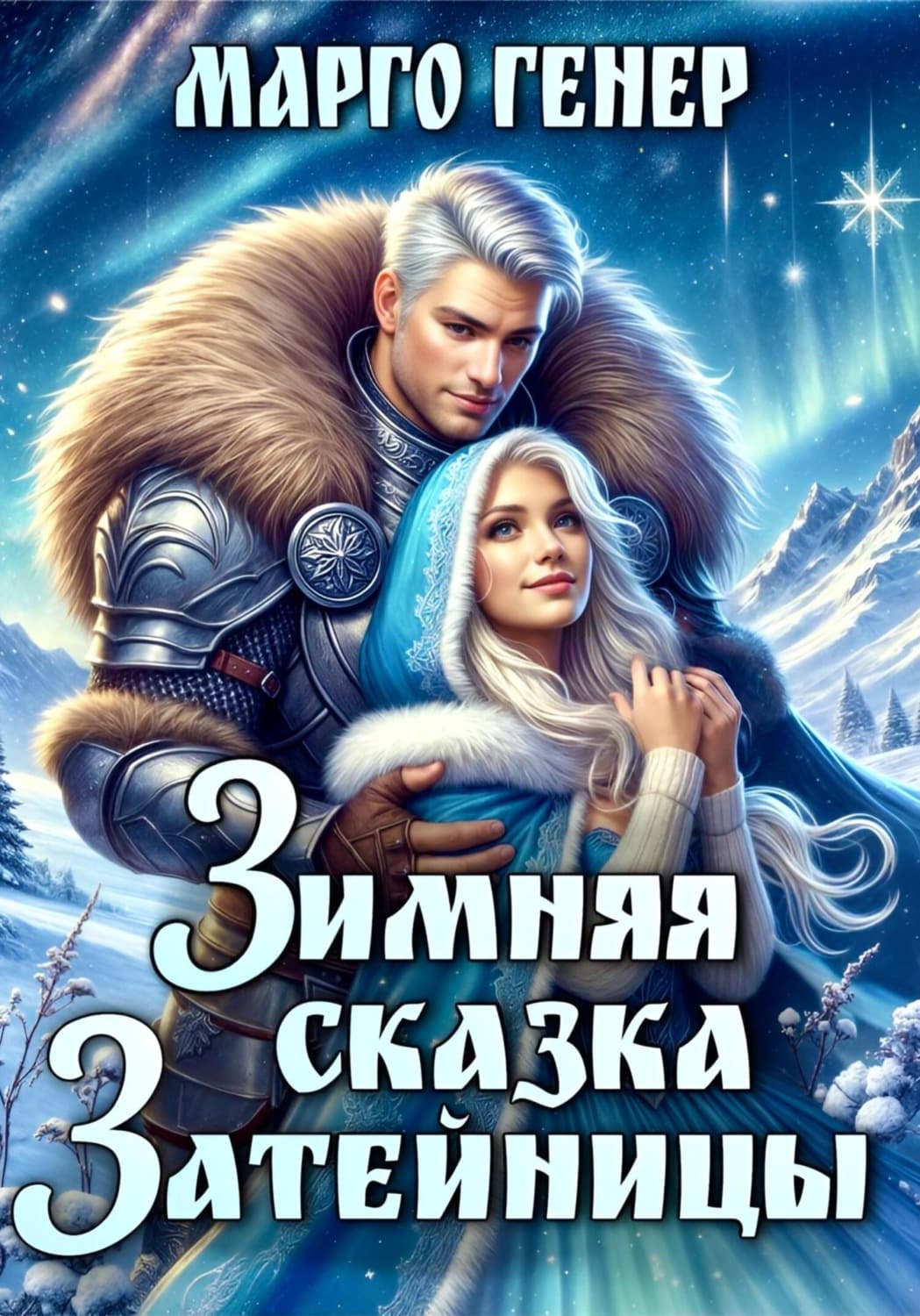 Обложка книги «Зимняя сказка затейницы» — Марго Генер