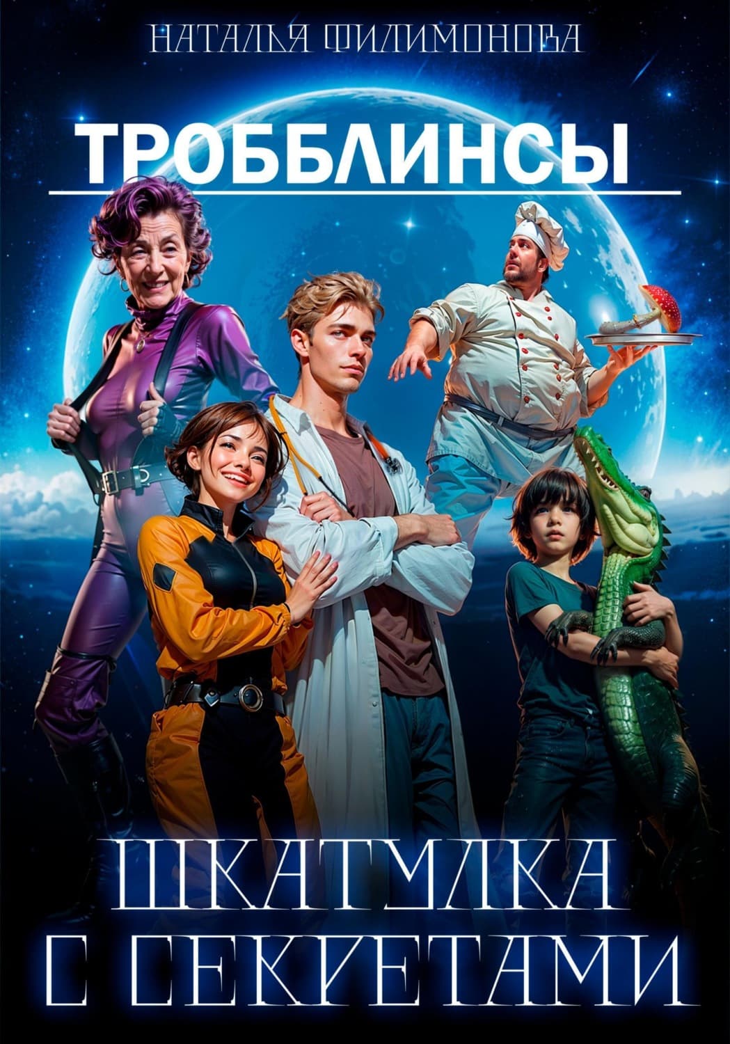 Обложка книги «Тробблинсы. Шкатулка с секретами» — Наталья Филимонова