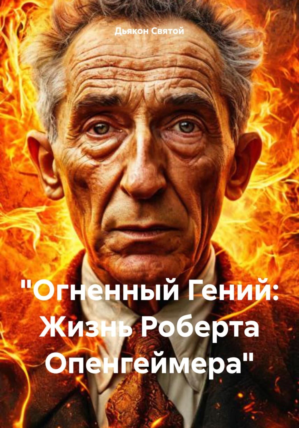 Обложка книги ««Огненный Гений: Жизнь Роберта Опенгеймера»» — Дьякон Джон Святой