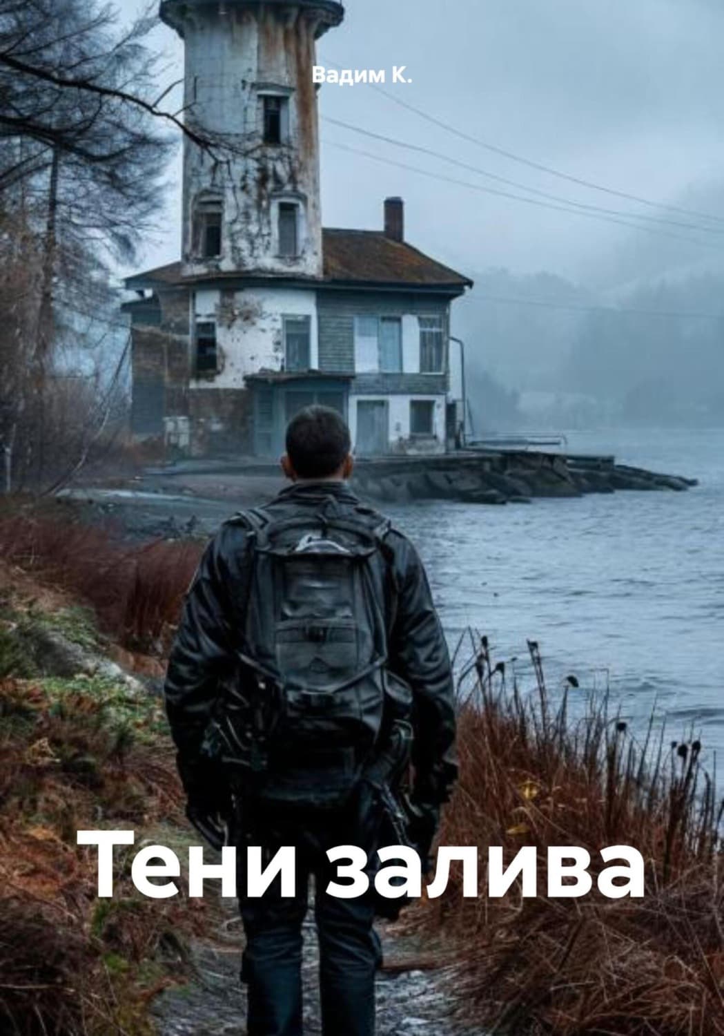 Обложка книги «Тени залива» — В. К.