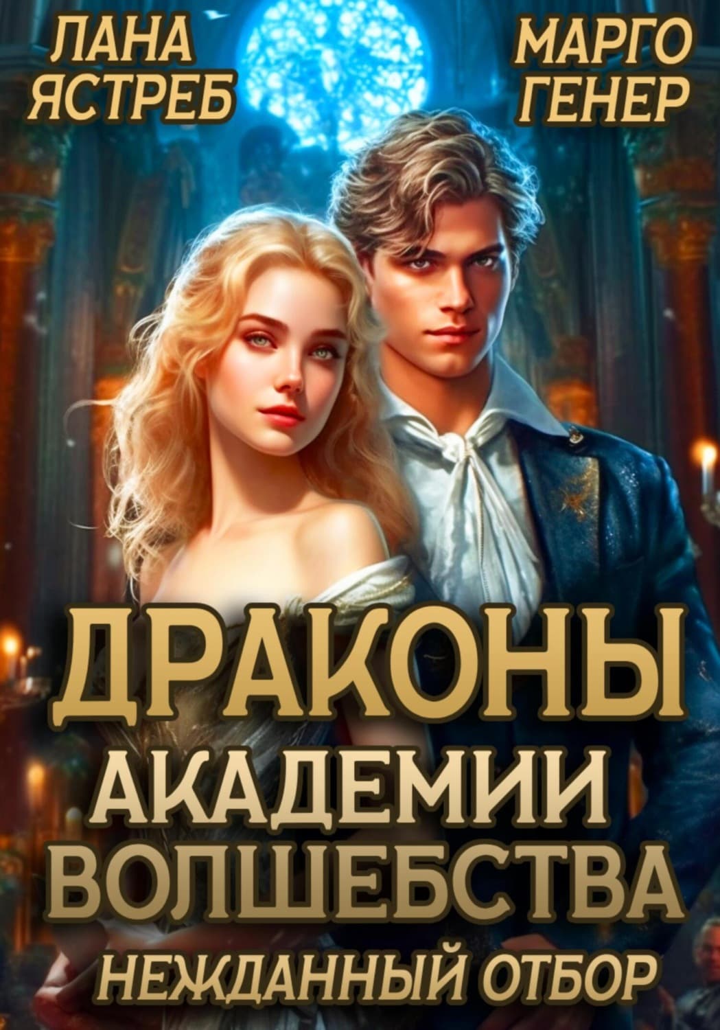 Обложка книги «Драконы академии волшебства. Нежданный отбор» — Марго Генер