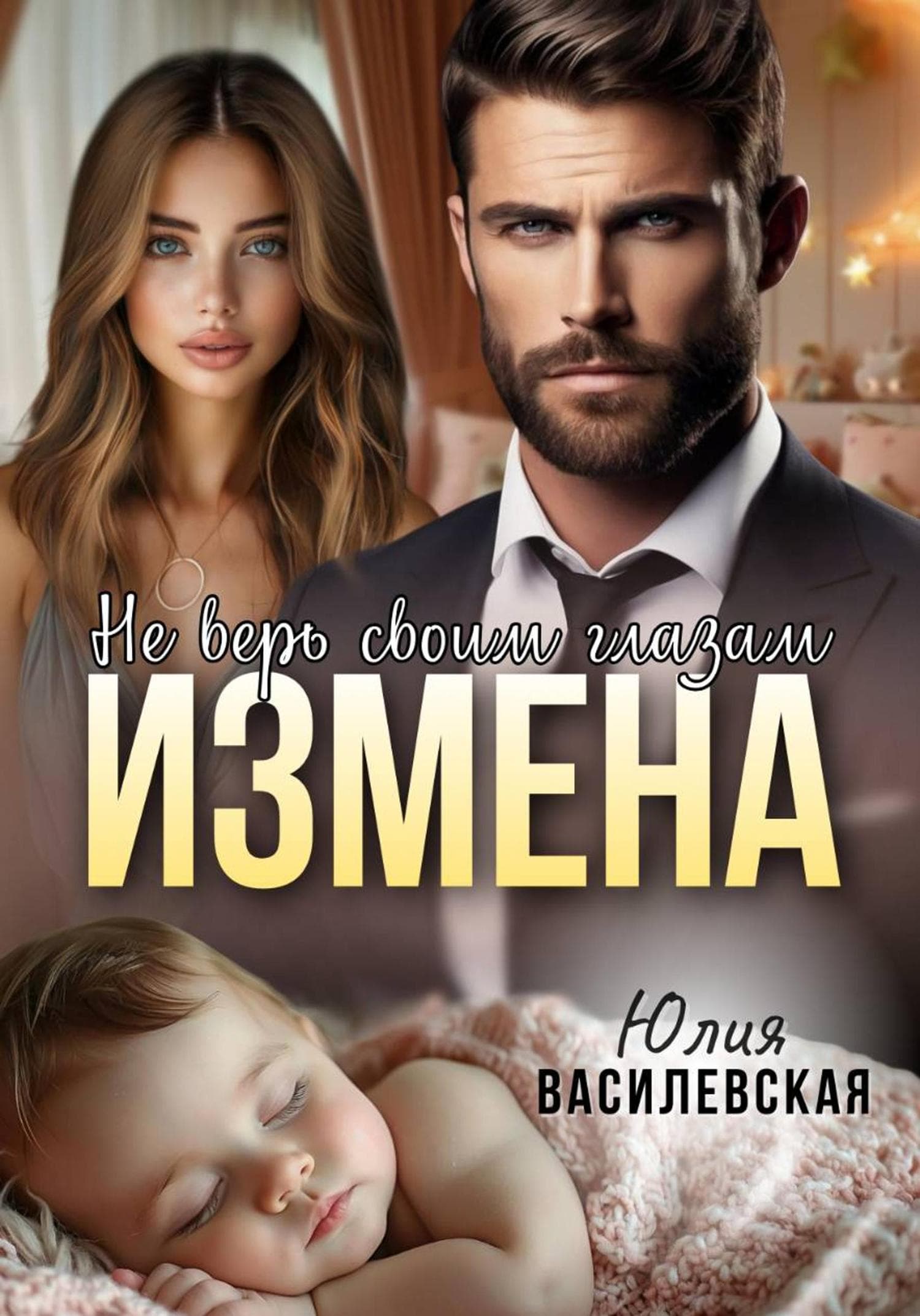 Обложка книги «Измена. Не верь своим глазам» — Юлия Василевская