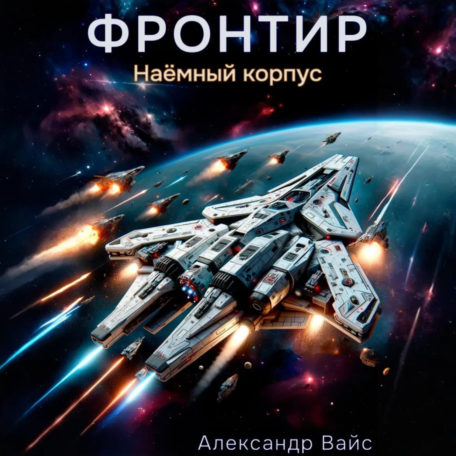 Обложка книги «Фронтир. Том V. Наёмный корпус» — Александра Вайс