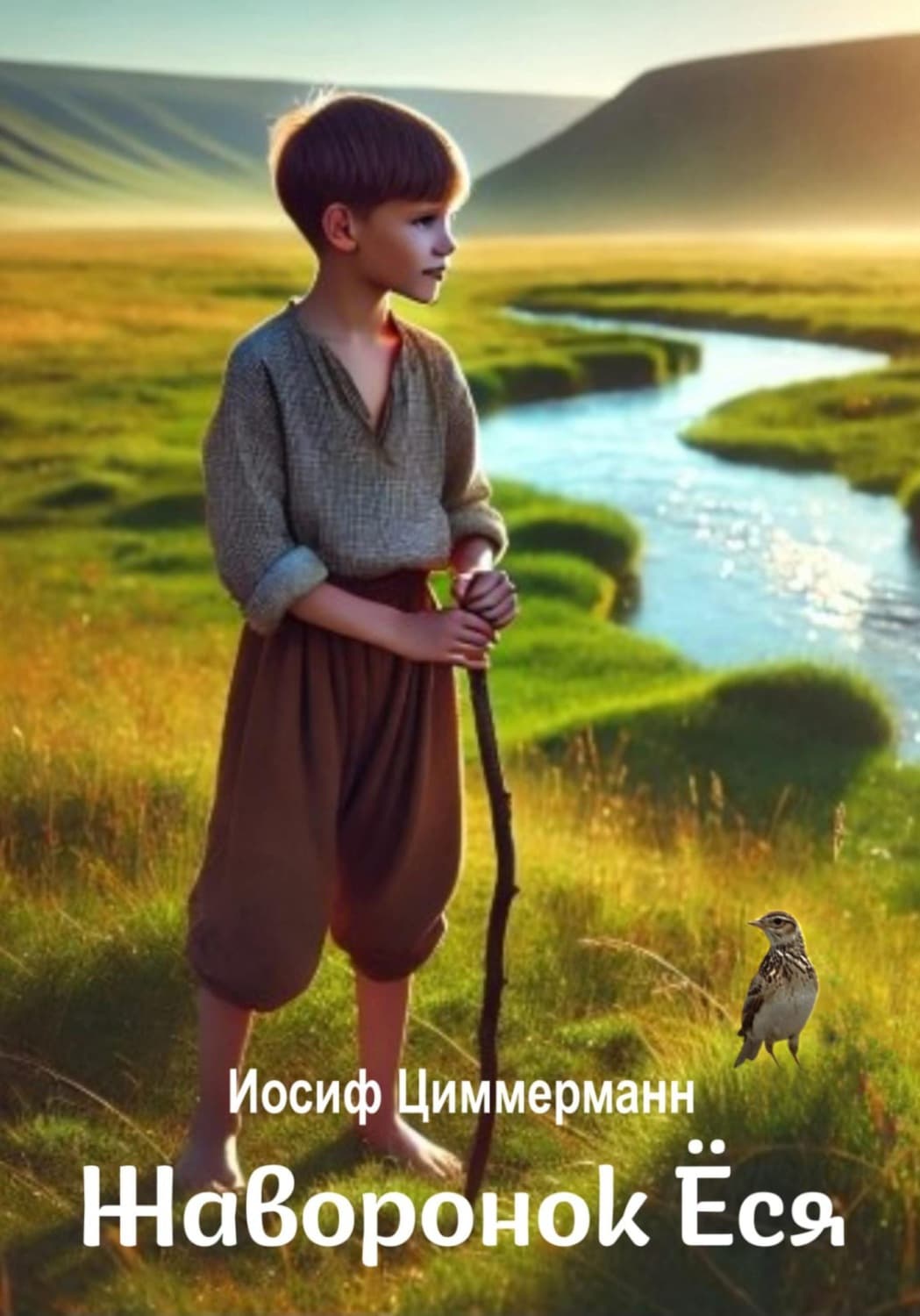 Обложка книги «Жаворонок Ёся» — Иосиф Циммерманн