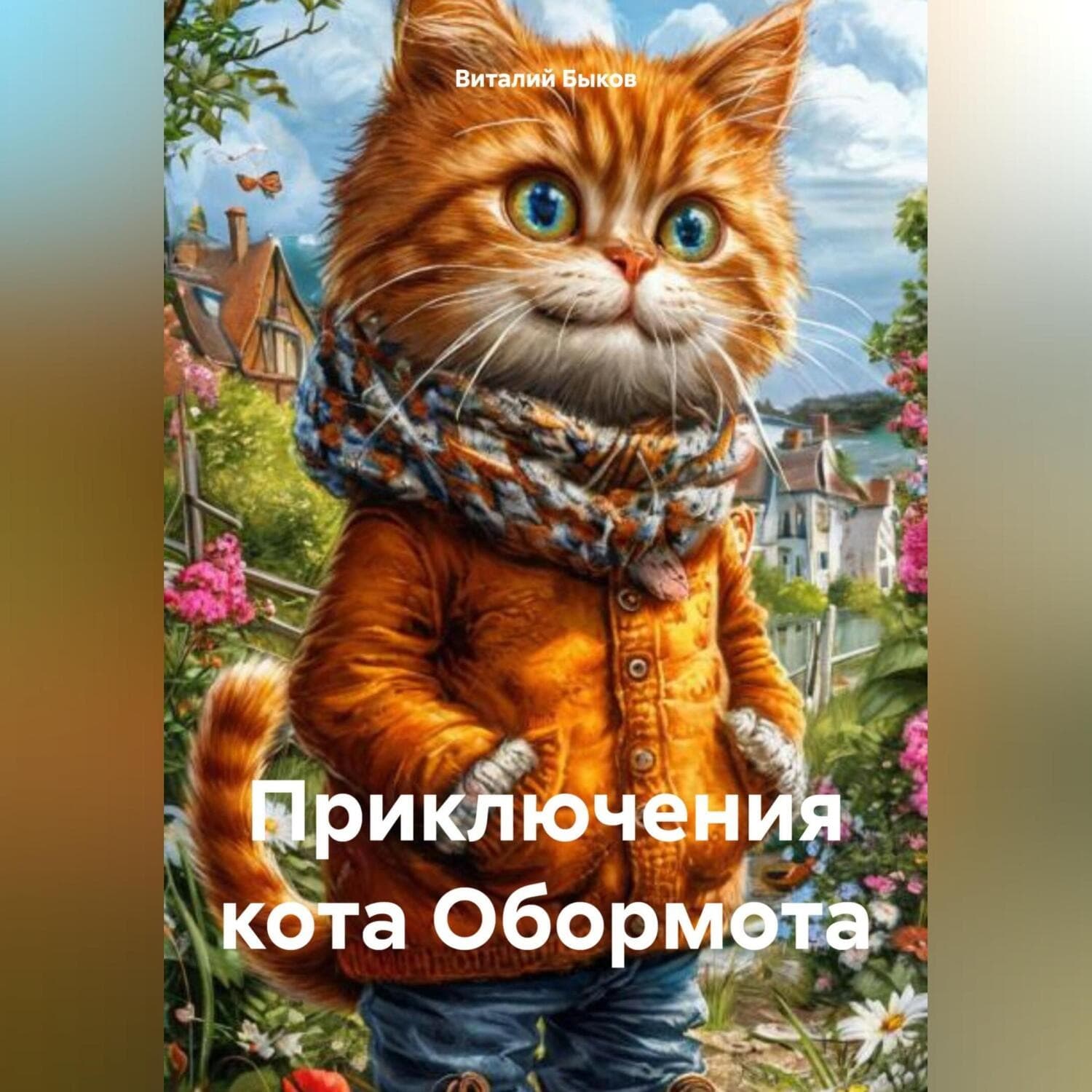 Обложка книги «Приключения кота Обормота» — Василь Быков