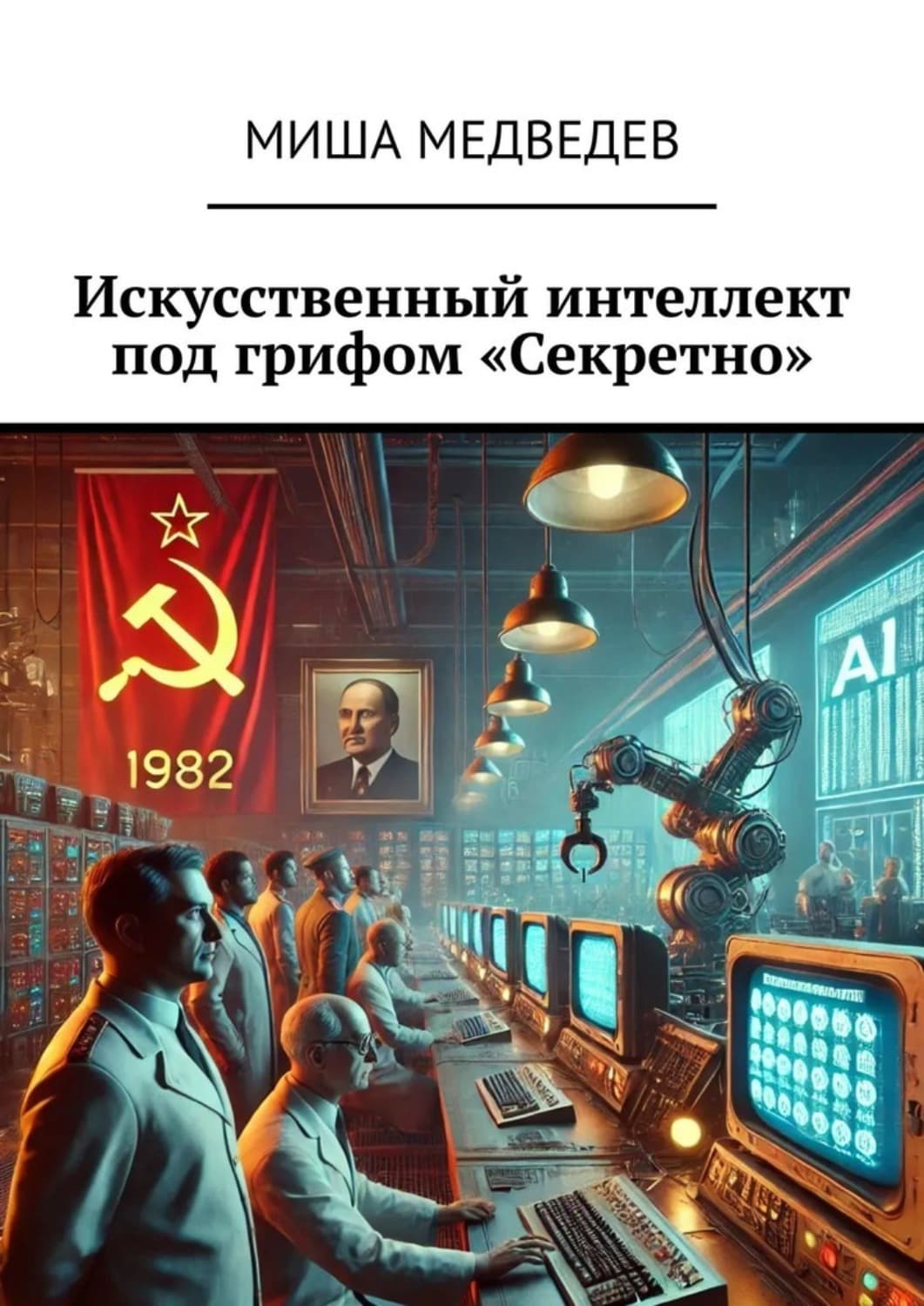 Обложка книги «Искусственный интеллект под грифом «Секретно»» — Михаил Медведев