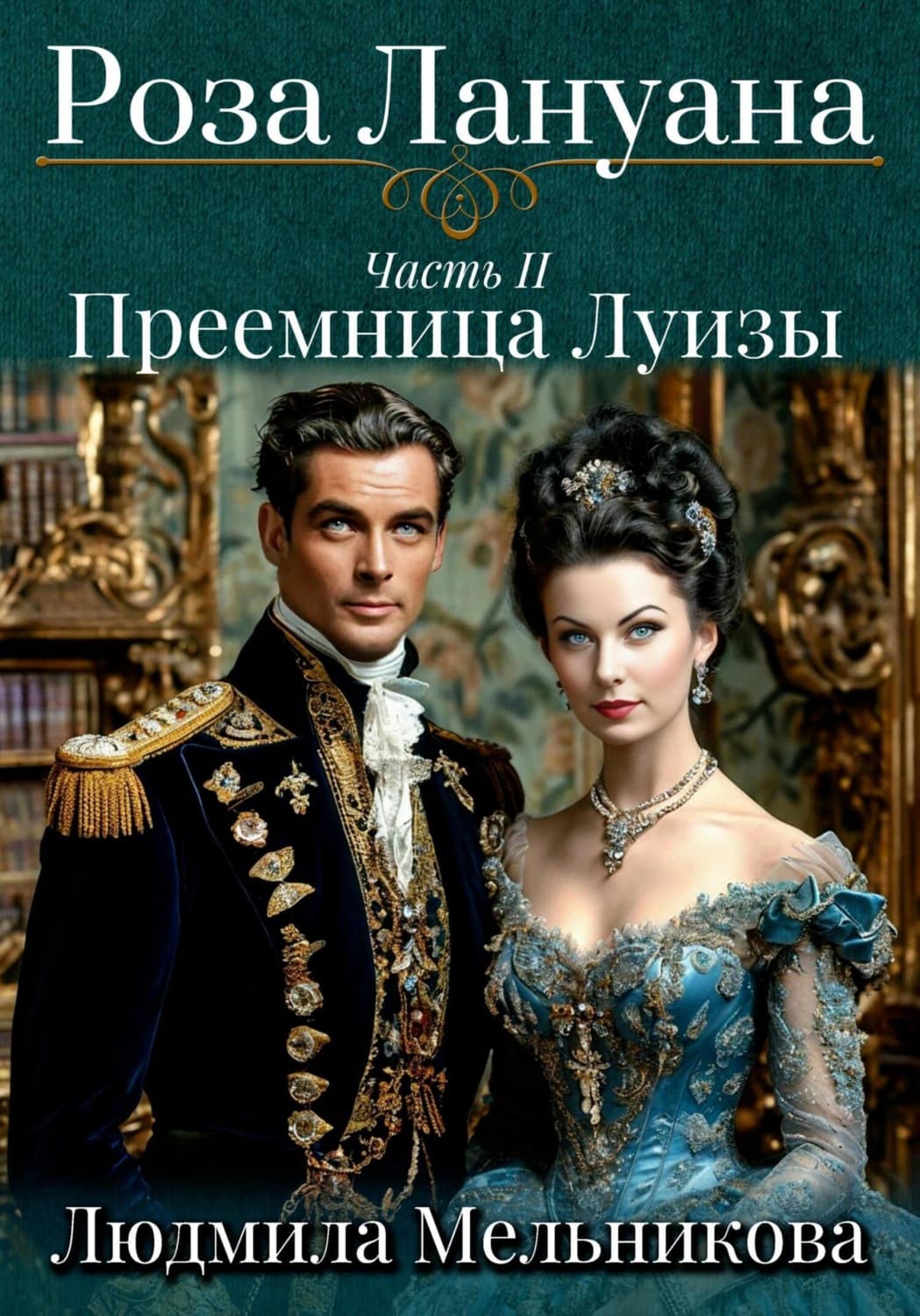 Обложка книги «Роза Лануана. Преемница Луизы» — Лилия Мельникова