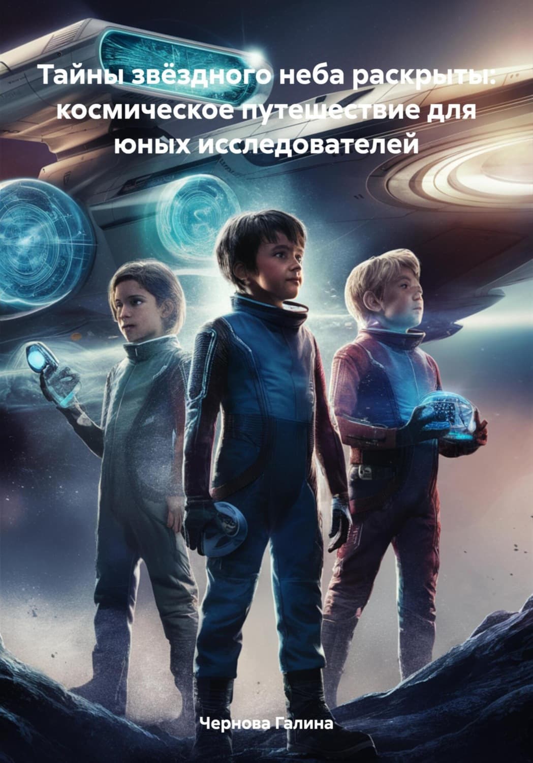 Обложка книги «Тайны звёздного неба раскрыты: космическое путешествие для юных исследователей» — Чуб Галина