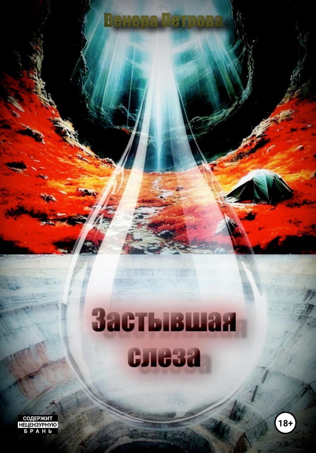 Обложка книги «Застывшая слеза» — Виктория Петрова
