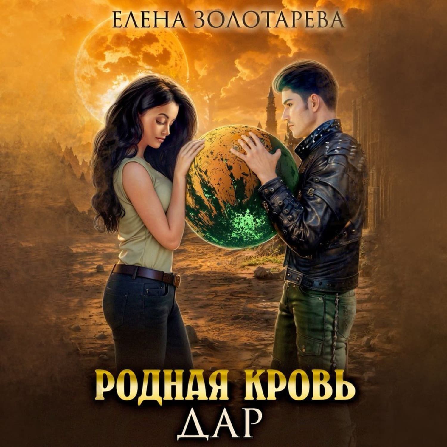 Обложка книги «Родная кровь. Дар» — Елена Золотарева