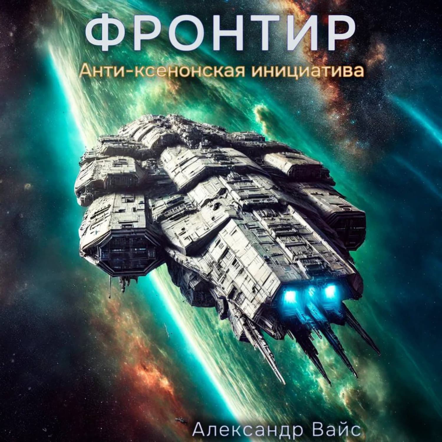 Обложка книги «Фронтир. Том VII. Анти-Ксенонская Инициатива» — Александра Вайс