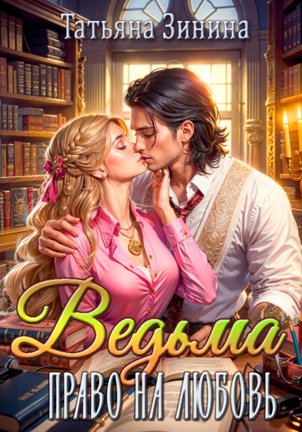 Обложка книги «Ведьма. Право на любовь» — Татьяна Зинина
