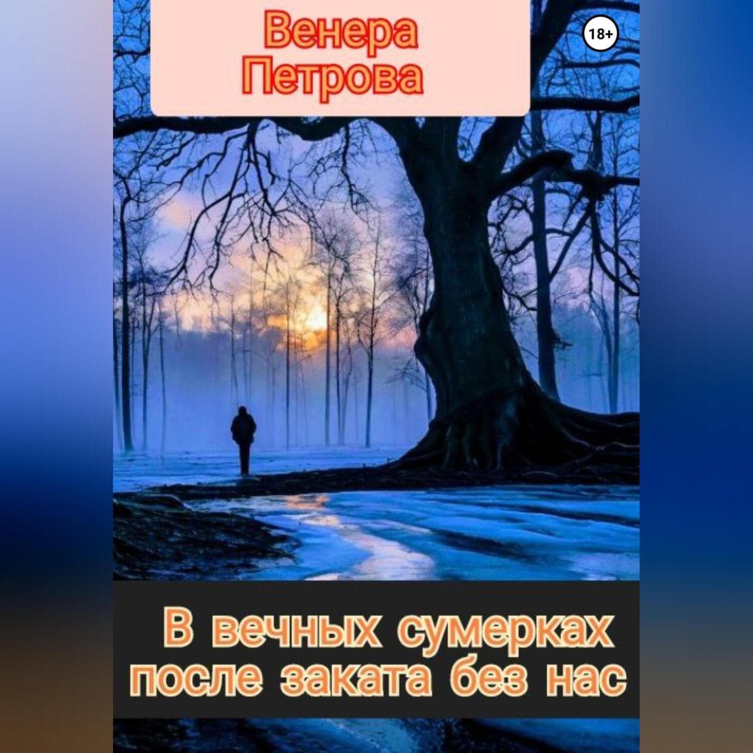 Обложка книги «В вечных сумерках после заката без нас» — Виктория Петрова