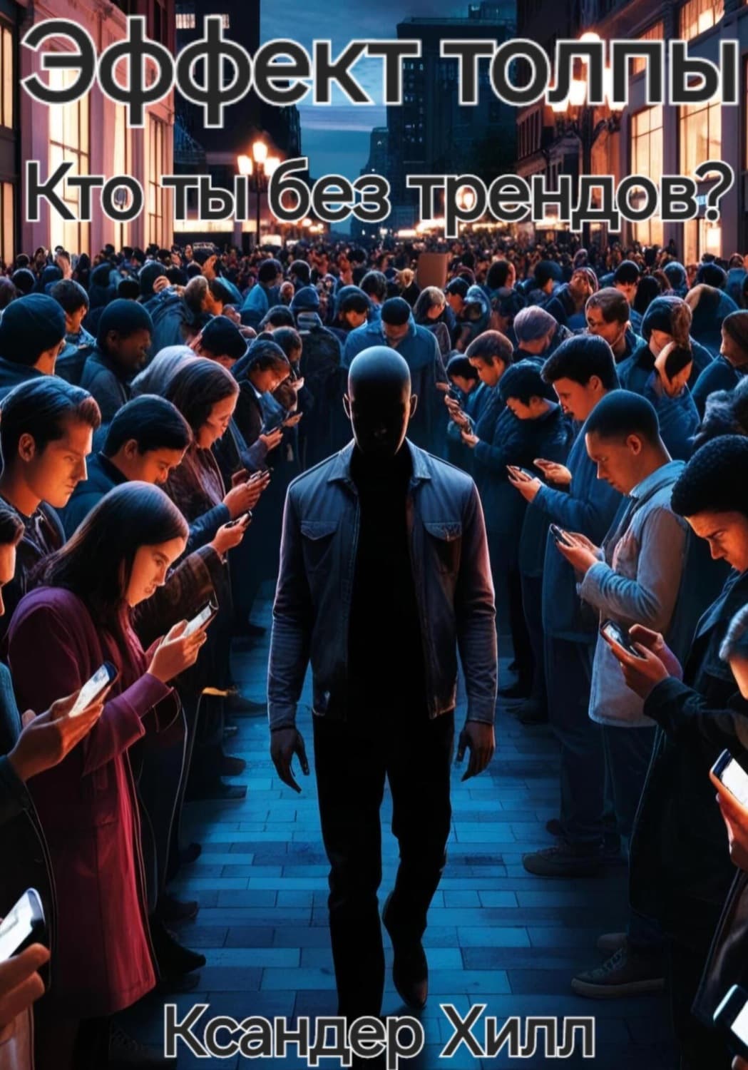 Обложка книги «Эффект толпы. Кто ты без трендов?» — Ксандер Хилл