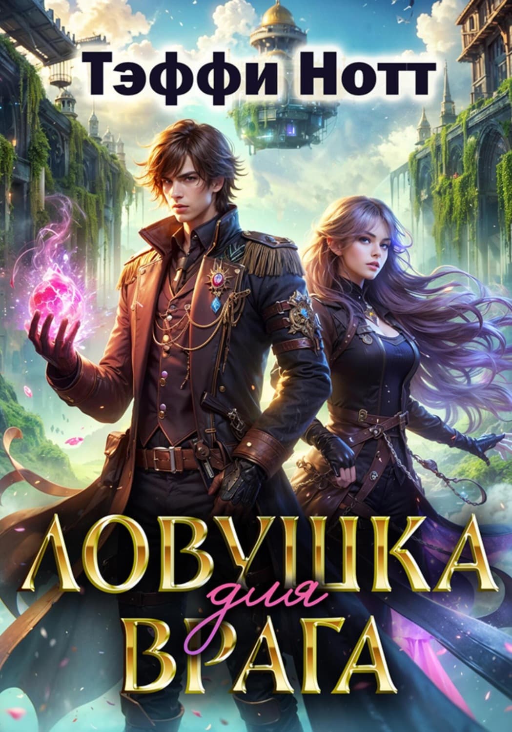 Обложка книги «Ловушка для врага» — Тэффи Нотт