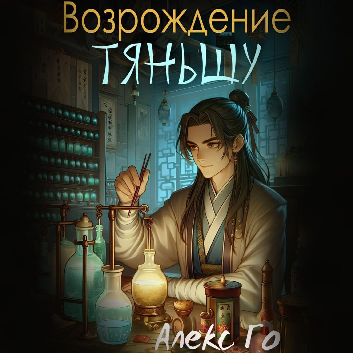 Обложка книги «Возрождение Тяньшу» — Анабелла Го