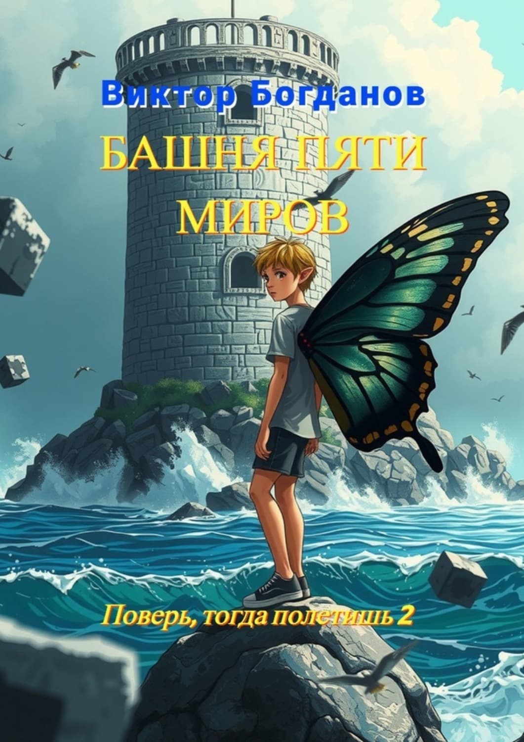 Обложка книги «Башня пяти миров. Поверь, тогда полетишь – 2» — Виктор Богданов
