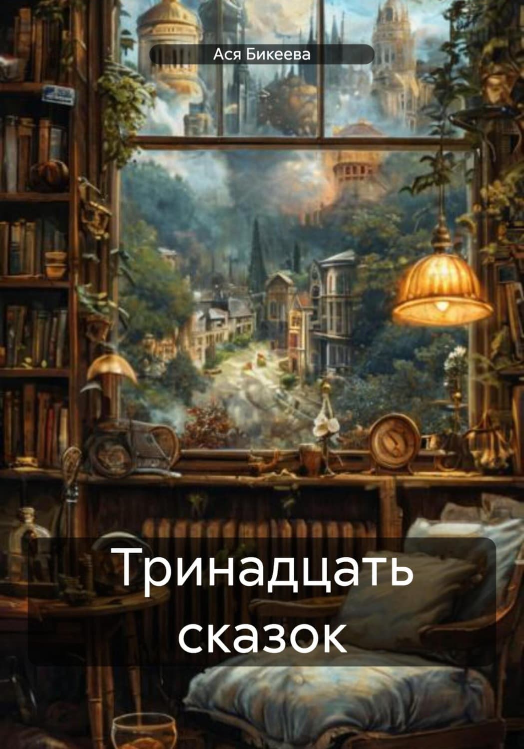 Обложка книги «Тринадцать сказок» — А. С. Бикеева