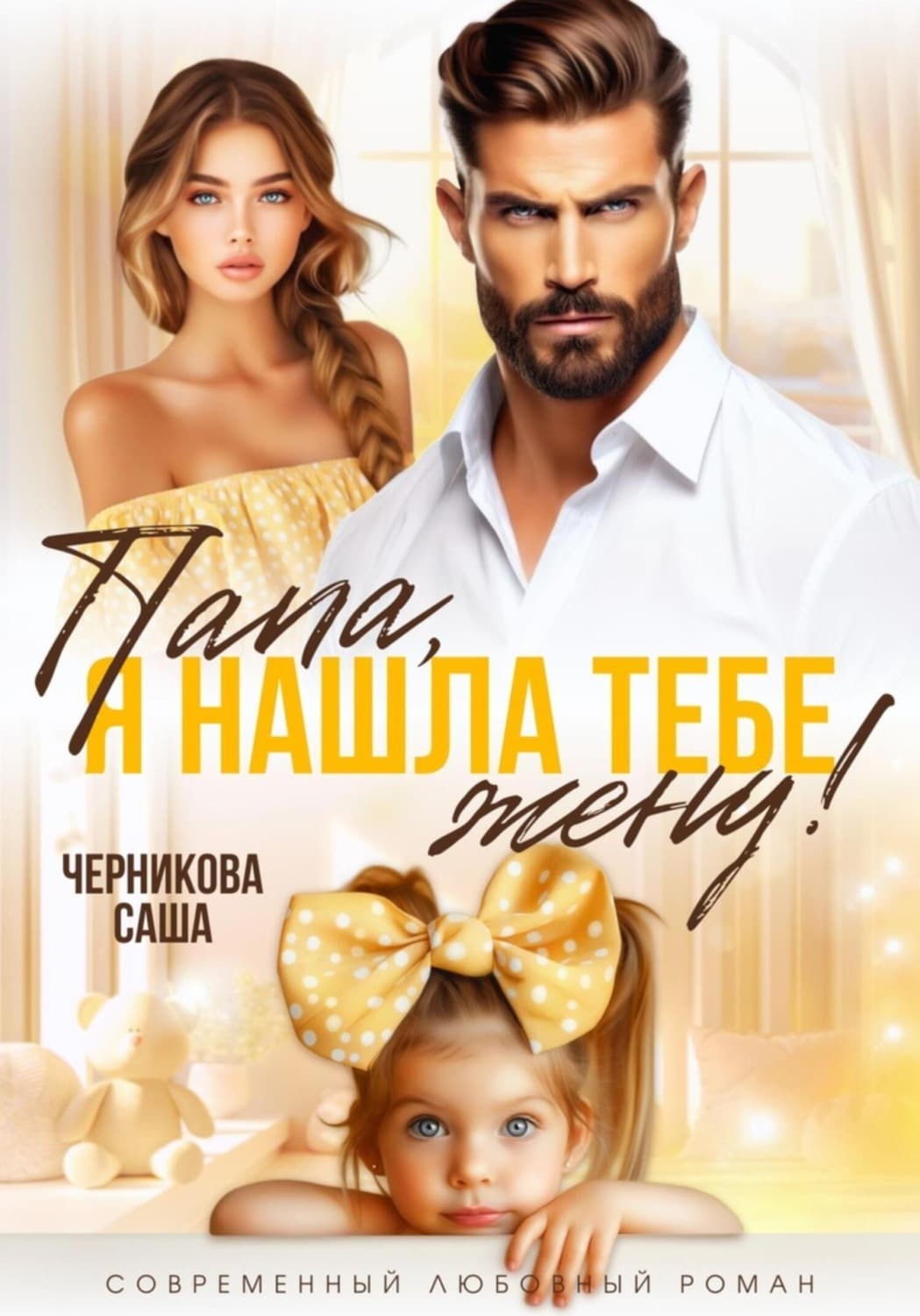 Обложка книги «Папа, я нашла тебе жену!» — Светлана Черникова