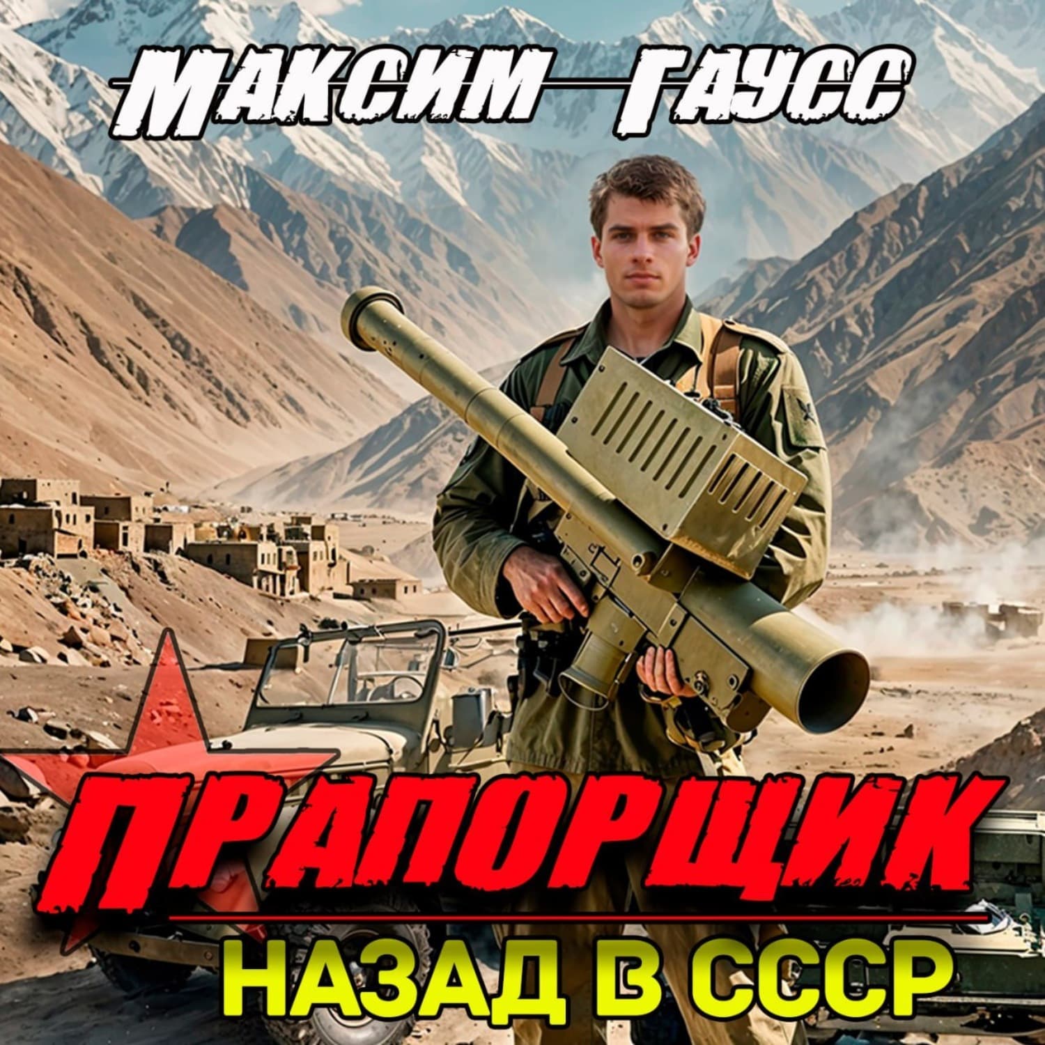 Обложка книги «Прапорщик. Назад в СССР. Книга 6» — Максим Гаусс
