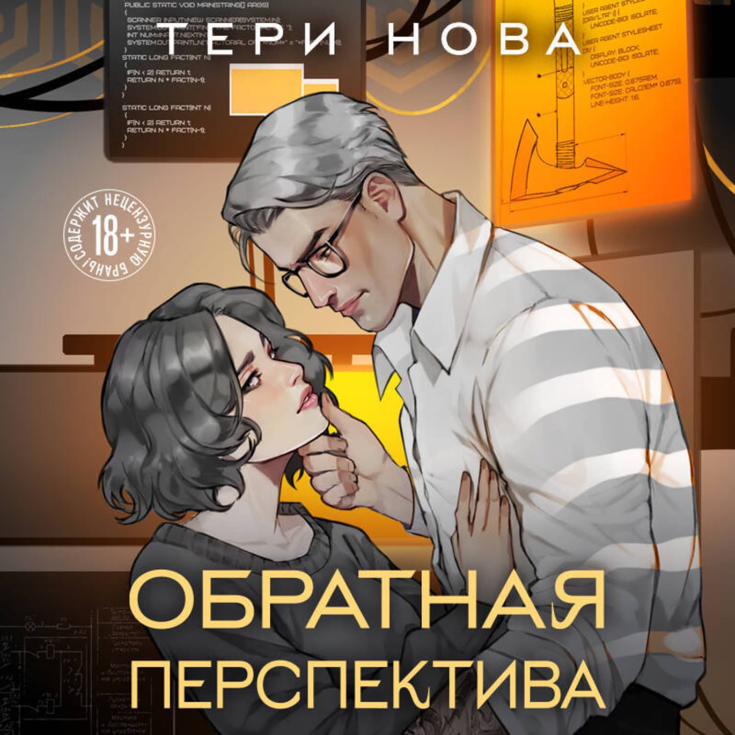 Обложка книги «Обратная перспектива» — Терри Нова