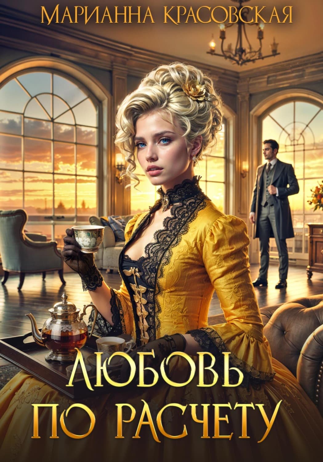 Обложка книги «Любовь по расчету» — Марианна Красовская