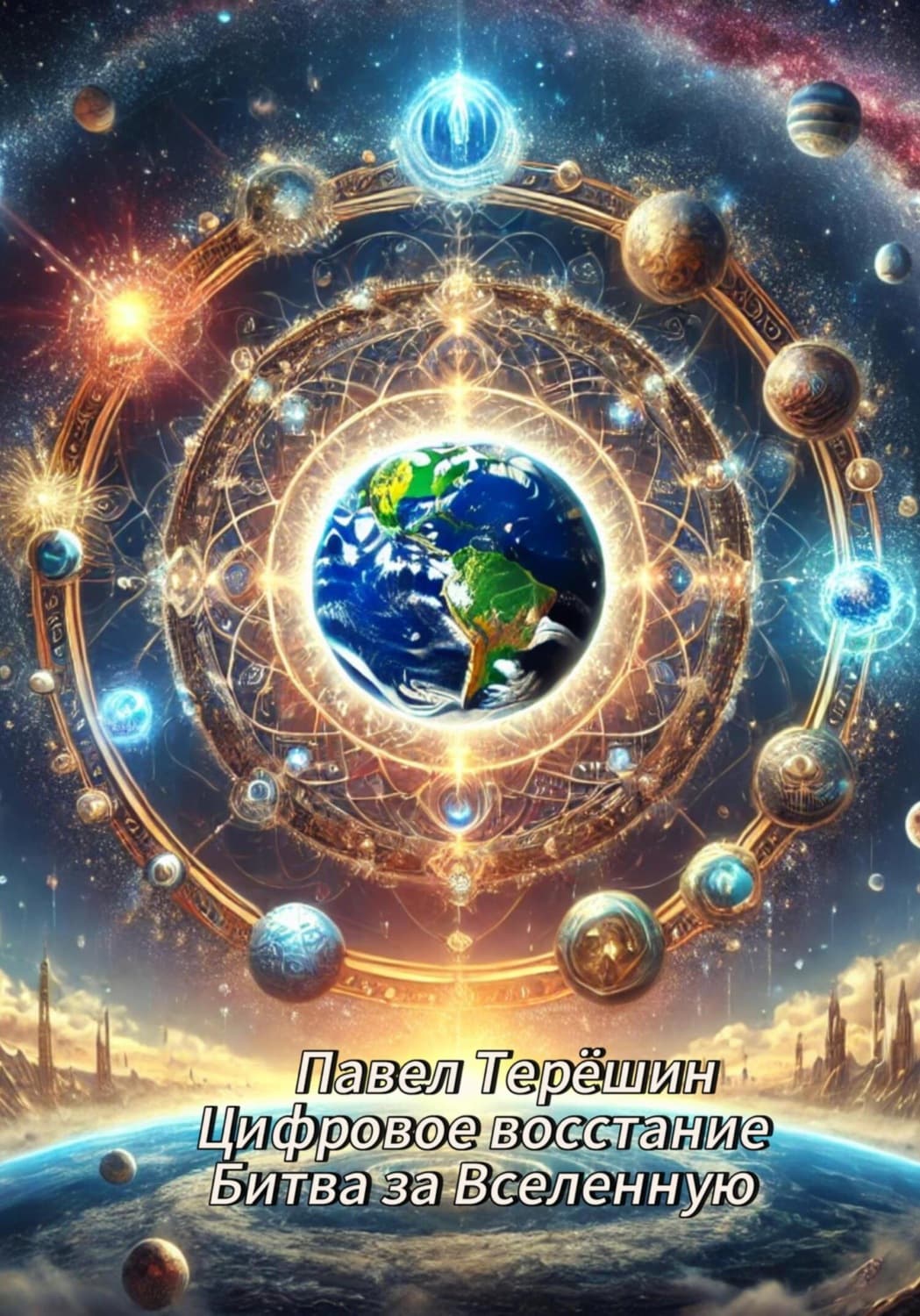 Обложка книги «Битва за Вселенную. Цифровое восстание» — Павел Терёшин