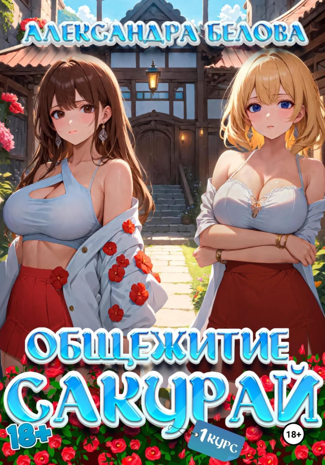 Обложка книги «Общежитие Сакурай. Первый курс 18+» — А. Г. Белова