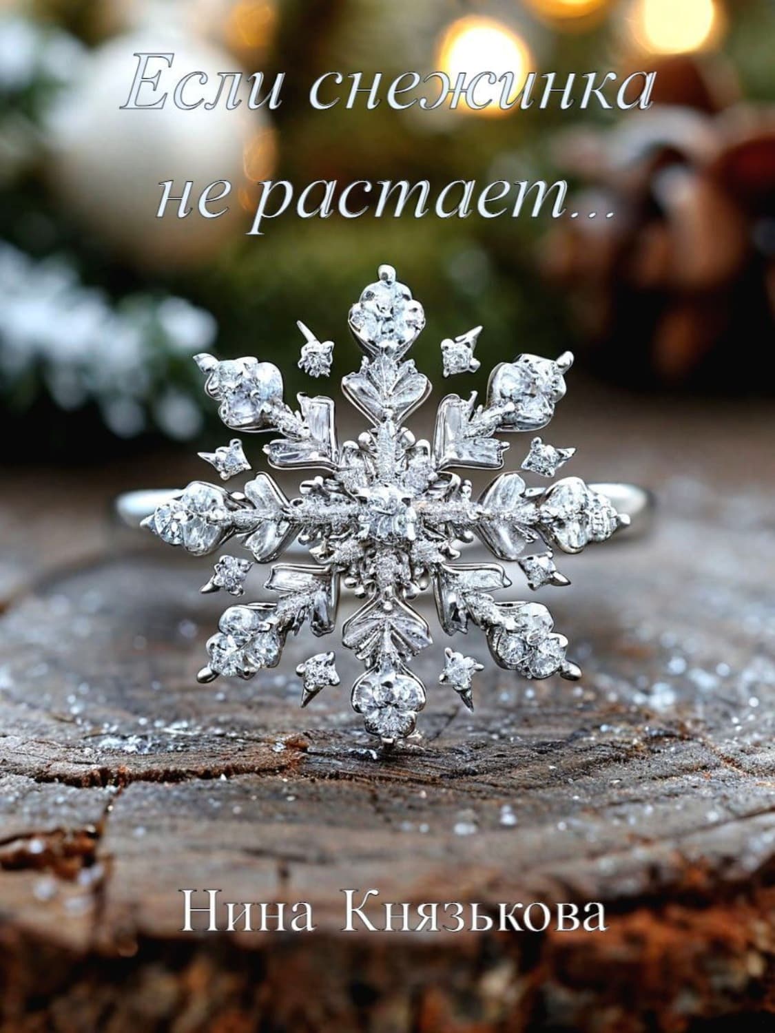 Обложка книги «Если снежинка не растает…» — Нина Князькова