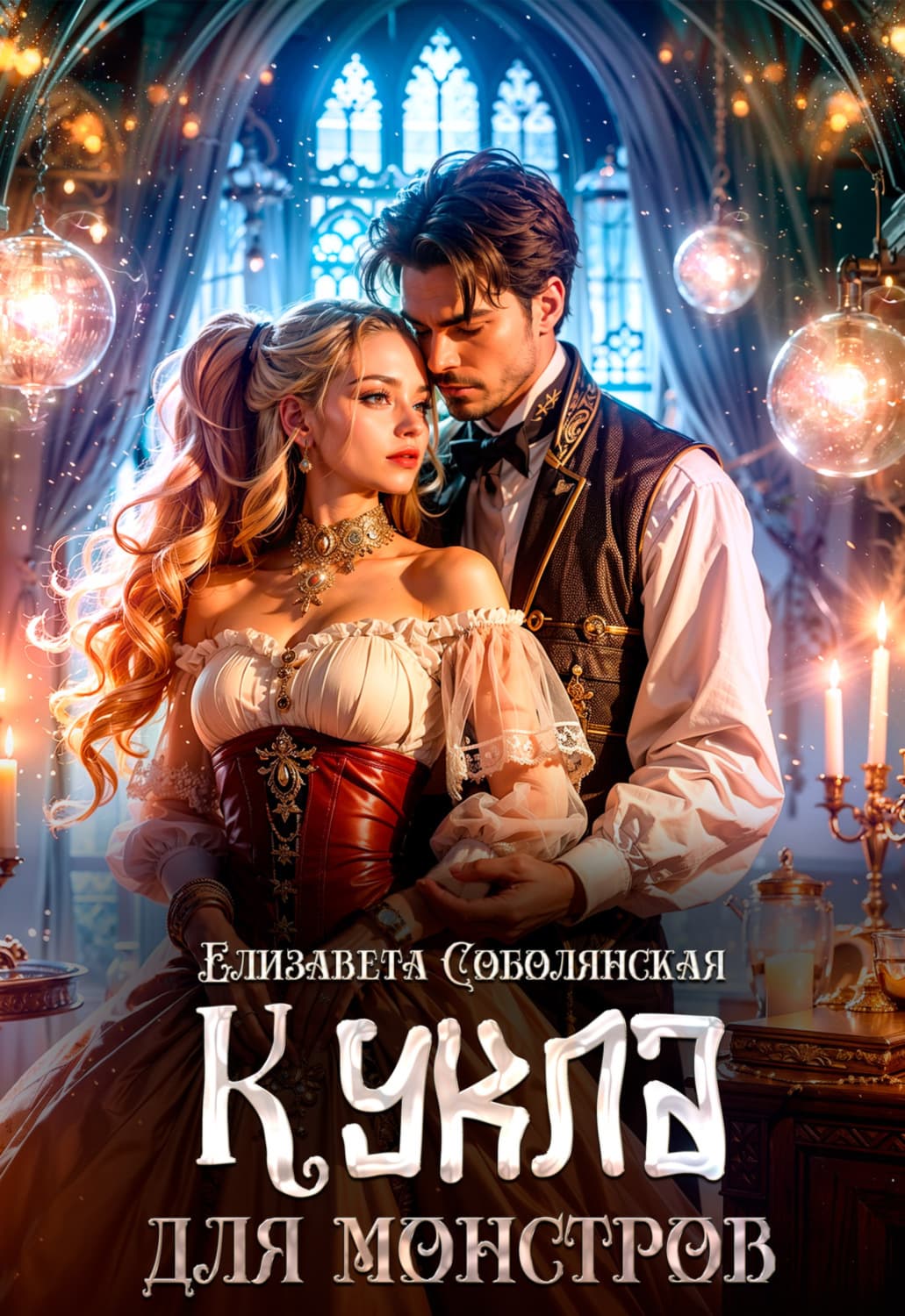 Обложка книги «Кукла для монстров» — Елизавета Соболянская