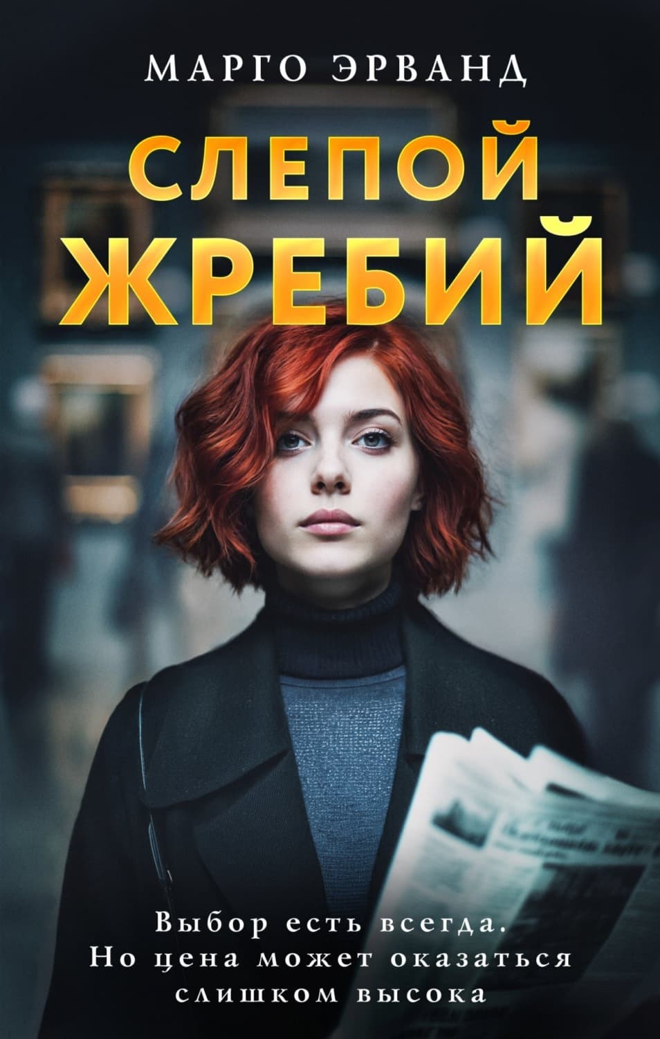 Обложка книги «Слепой жребий» — Марго Эрванд