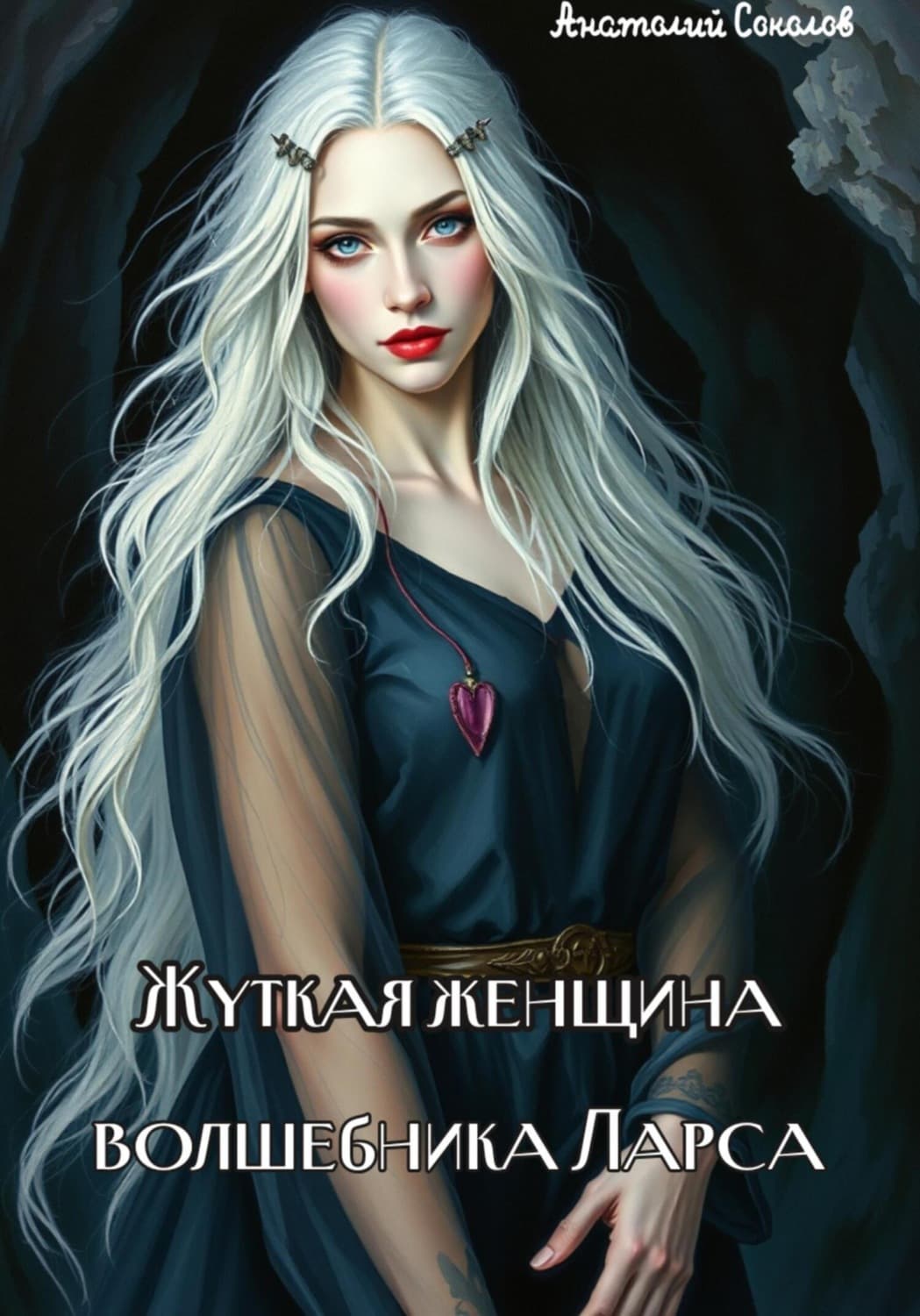 Обложка книги «Жуткая женщина волшебника Ларса» — А. Н. Соколов