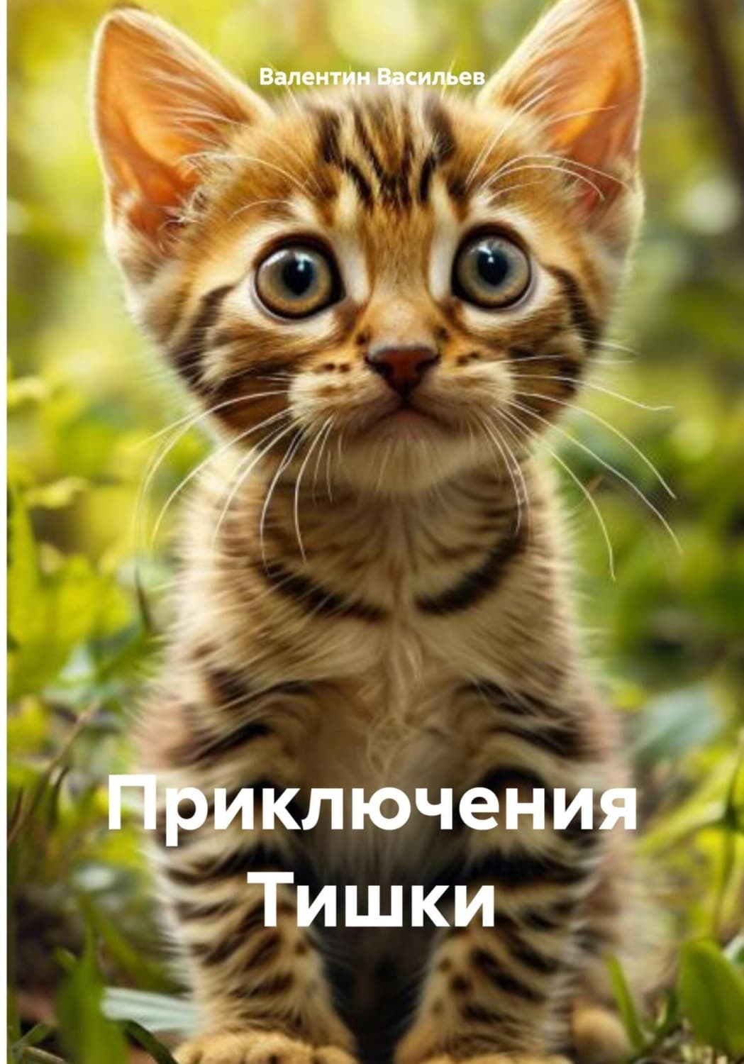 Обложка книги «Приключения Тишки» — Владимир Васильев