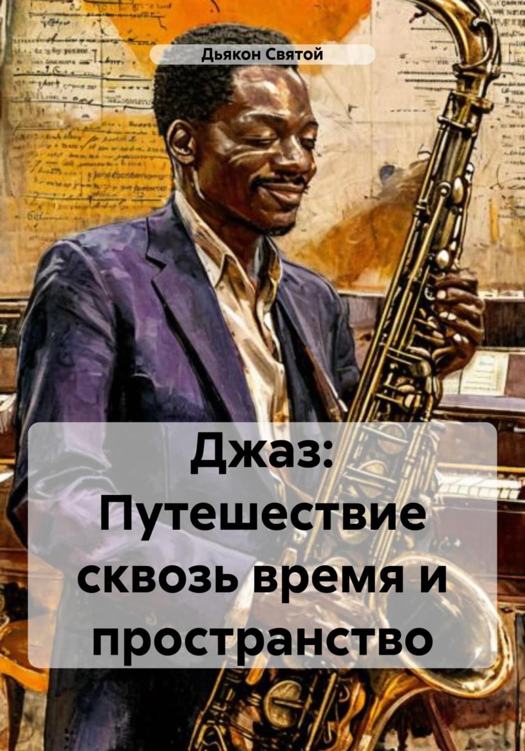 Обложка книги «Джаз: Путешествие сквозь время и пространство» — Дьякон Джон Святой
