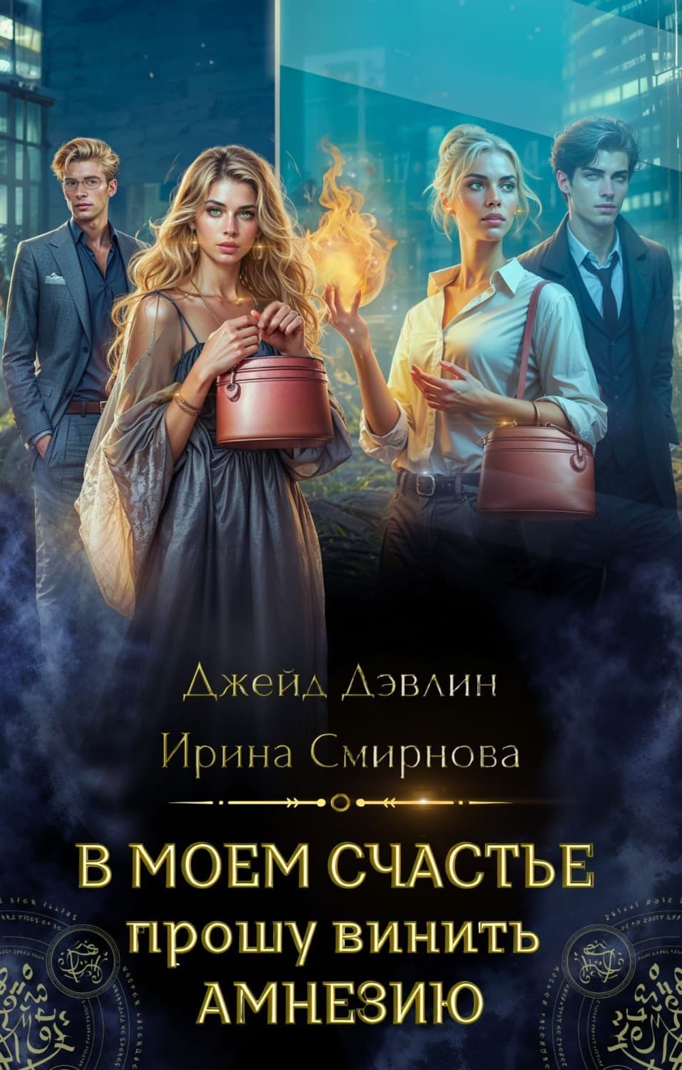 Обложка книги «В моем счастье прошу винить амнезию» — И. В. Смирнова