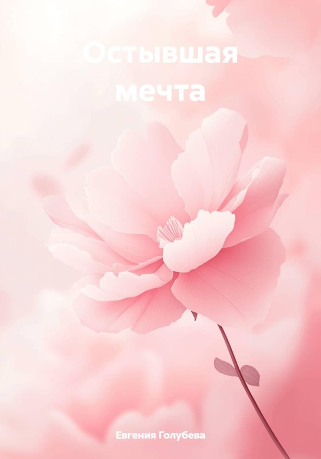 Обложка книги «Остывшая мечта» — Е. В. Голубева