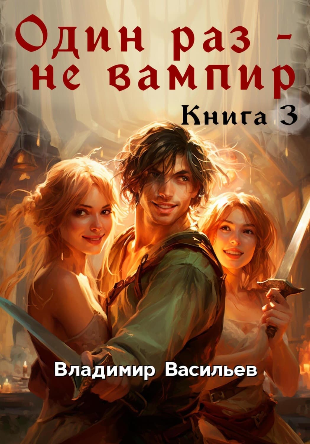 Обложка книги «Один раз – не вампир. Книга 3» — Владимир Васильев